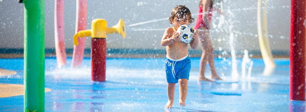 Splashzone du camping Les Embruns