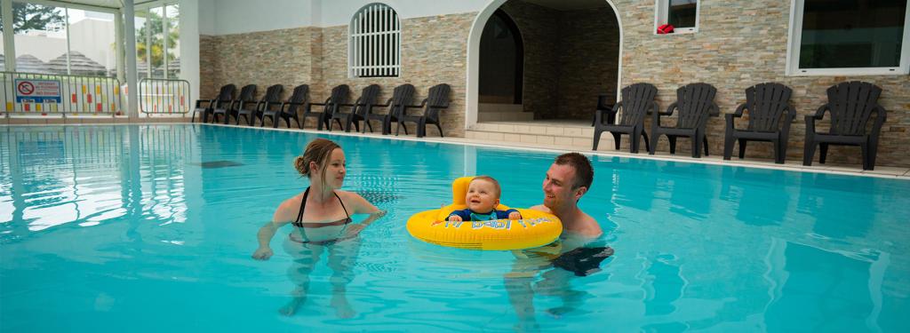 Piscine intérieure au Bois Masson