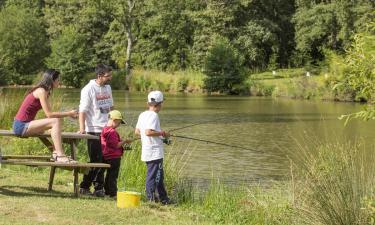 peche sur le camping du Domaine de Dugny